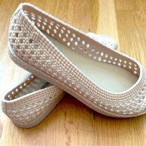 melissa x Jason Wu peep toe jellies